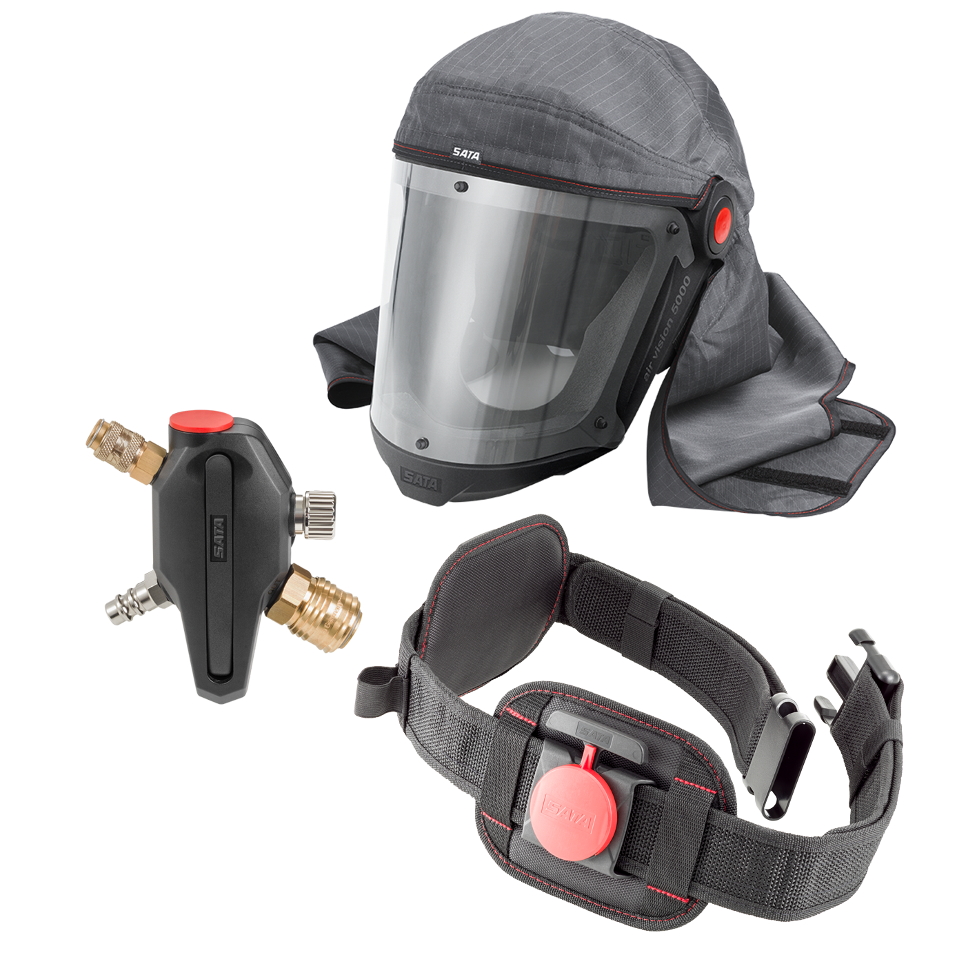  224709: SATA Air Vision 5000 set ohne Aktivkohleabsorber 