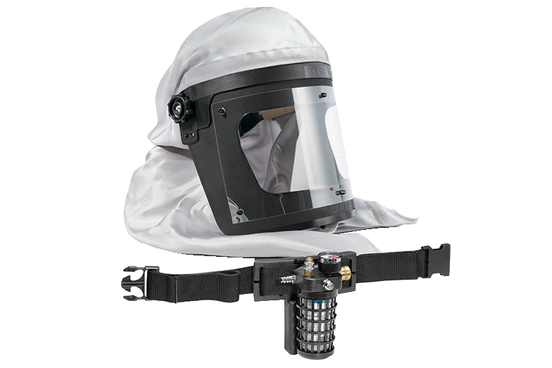  154591: SATA Atemschutzset SATA vision 2000 und Gurteinheit mit T-Stück und Luftregelventil  Version ohne Aktivkohle-Gurteinheit  
