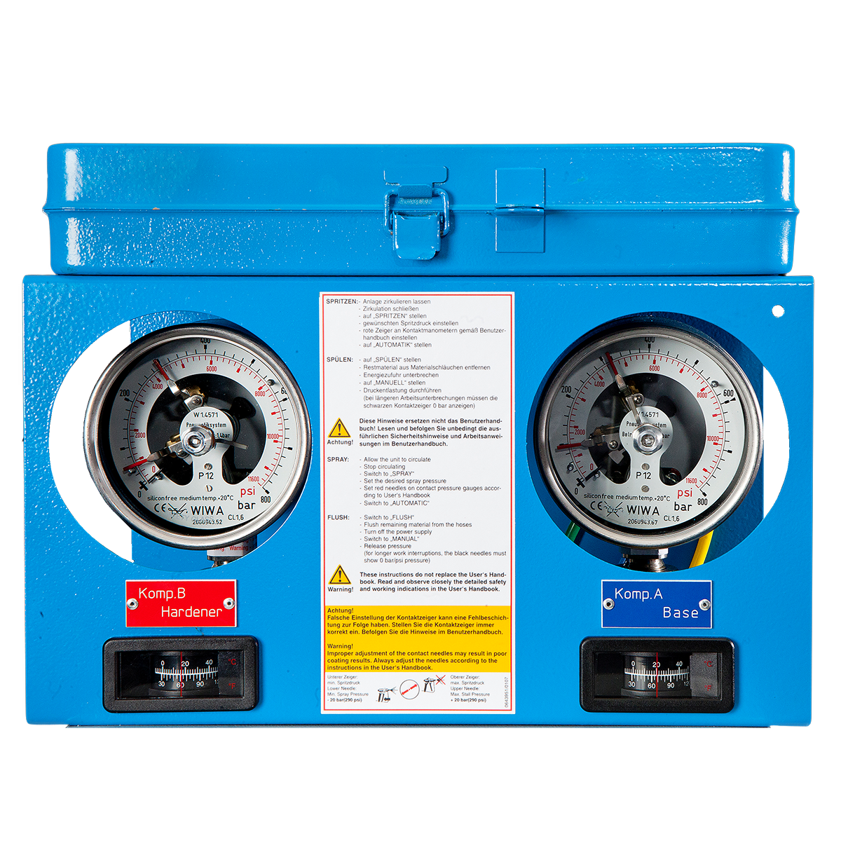  <br />Druck- und Dosierüberwachung 